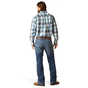 10042210 Ariat Men's M4 Hugo Relaxed Fit Boot Cut Jeans - Bannock