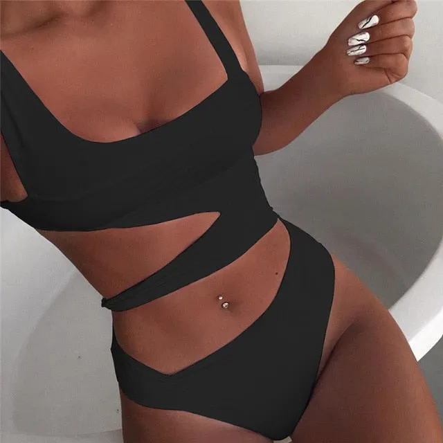 2021 Women One Piece Swimsuit Backless Sizes S - L