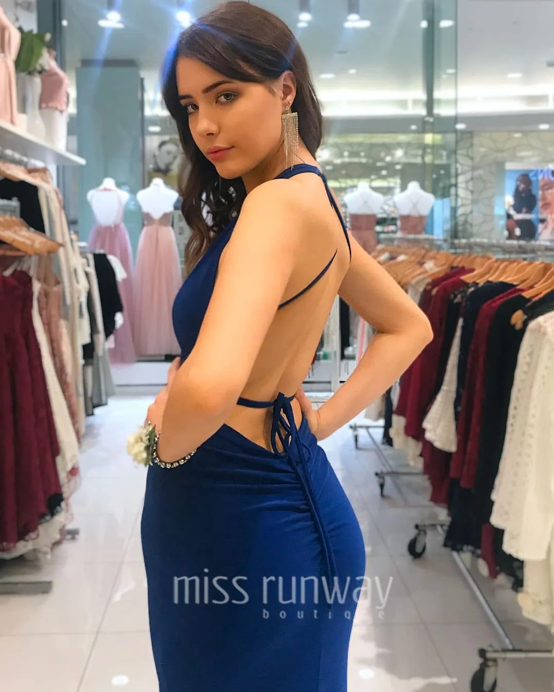 Alexis Gown - Cobalt