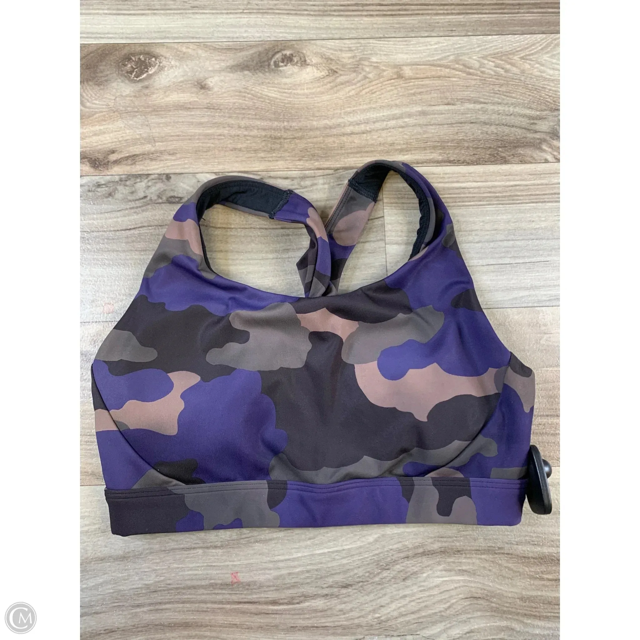 Athletic Bra By Athleta In Camouflage Print, Size: S