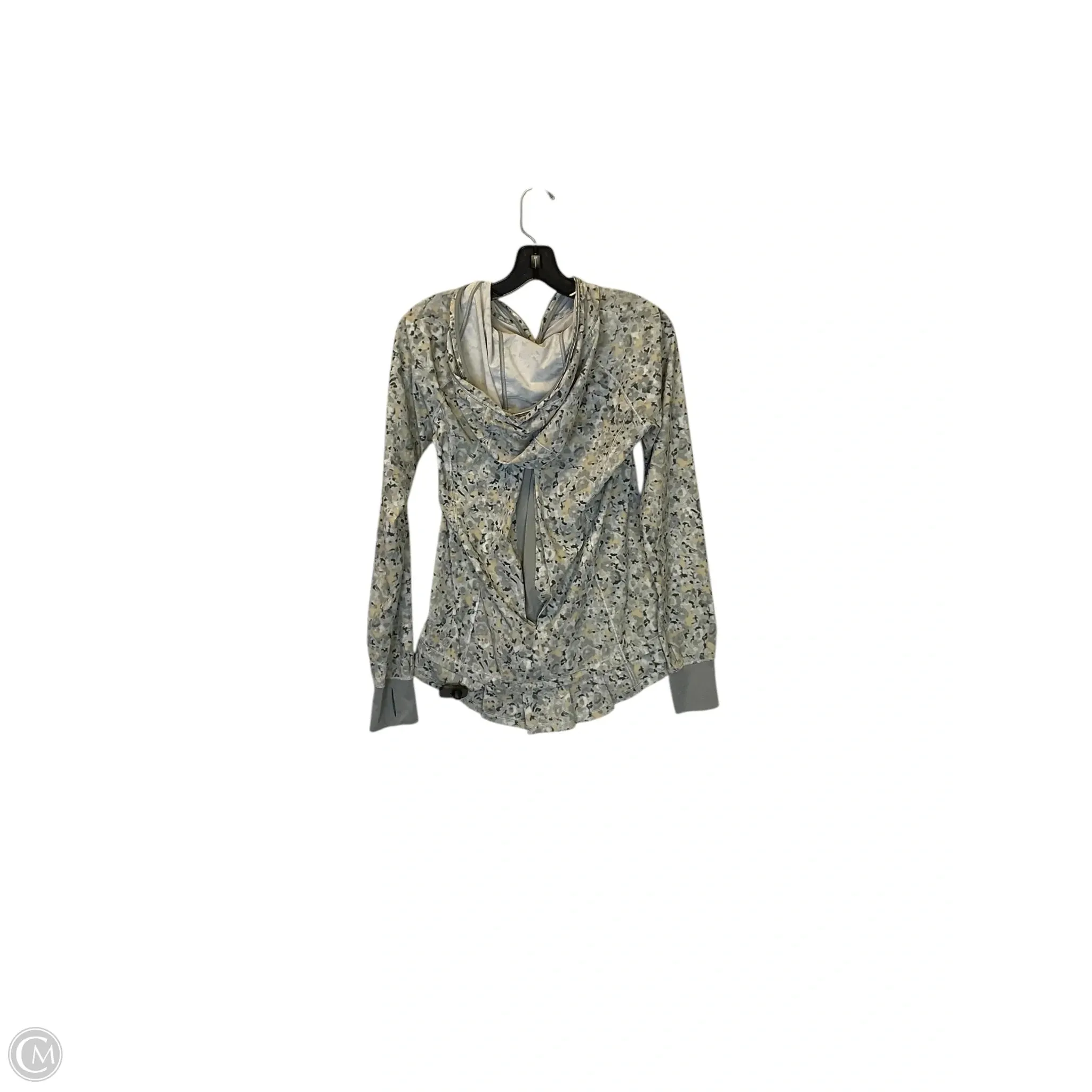 Athletic Jacket By Lululemon In Camouflage Print, Size: 4