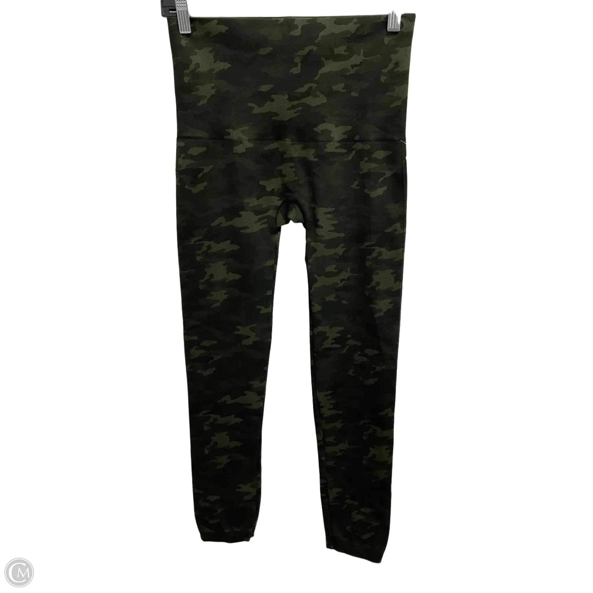 Athletic Leggings By Spanx In Camouflage Print, Size: 1x