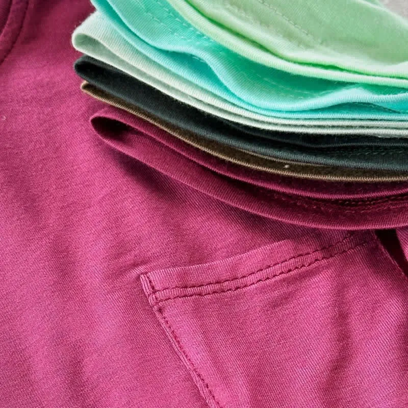 Baby Solid Color Comfort Pocket Bodysuit