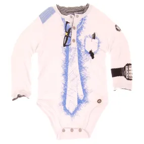 Bad Day At Work Henley Bodysuit by: Mini Shatsu