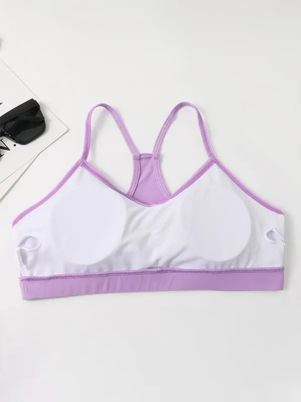 Beachwear Ruched High-Waist Shorts & Sporty Top Bathing Suit Set