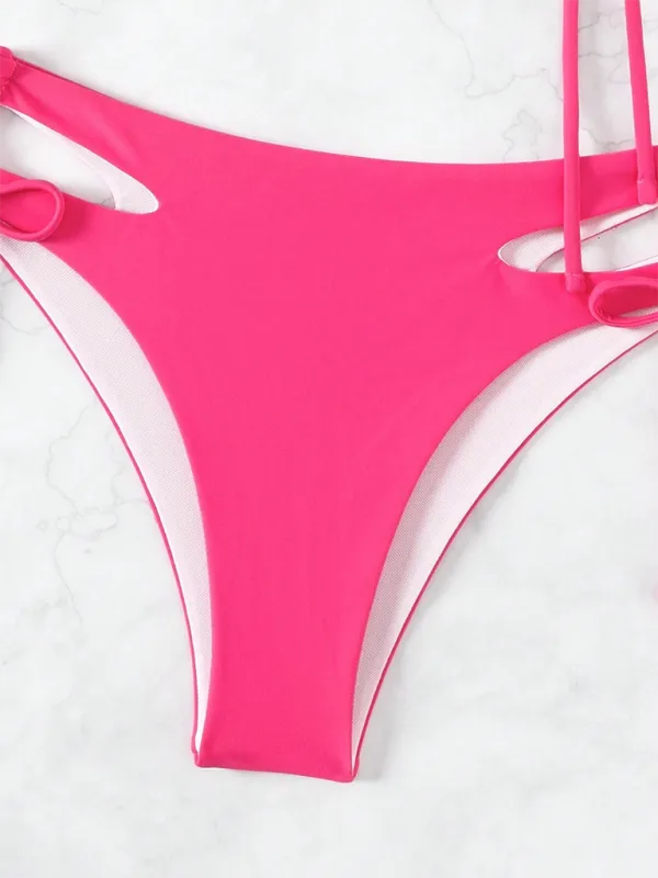 Beachwear Three-Piece Bikini Set Swimwear