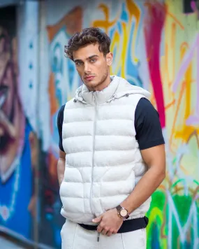 Beige Sweat Suit ( Both Included Pants and Vest)