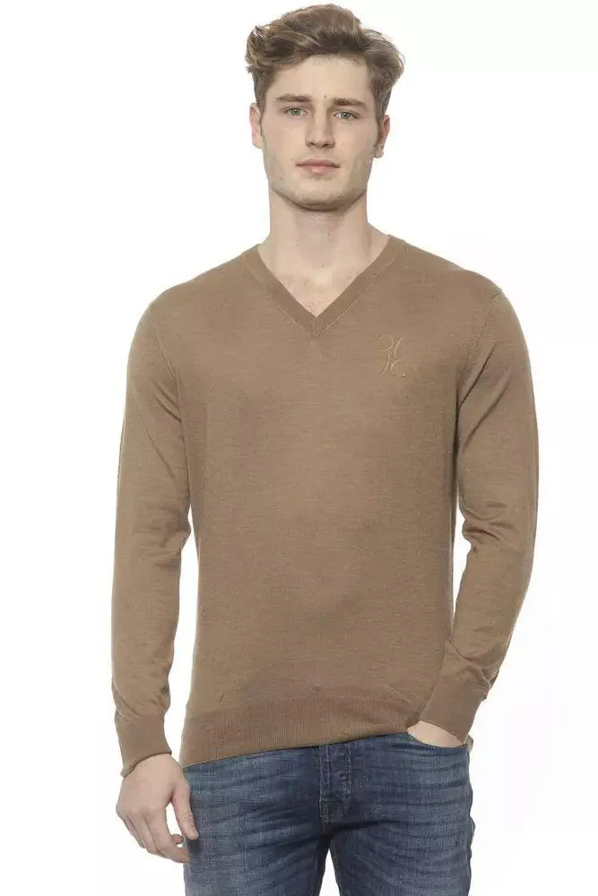 Billionaire Italian Couture Beige Cashmere Sweater