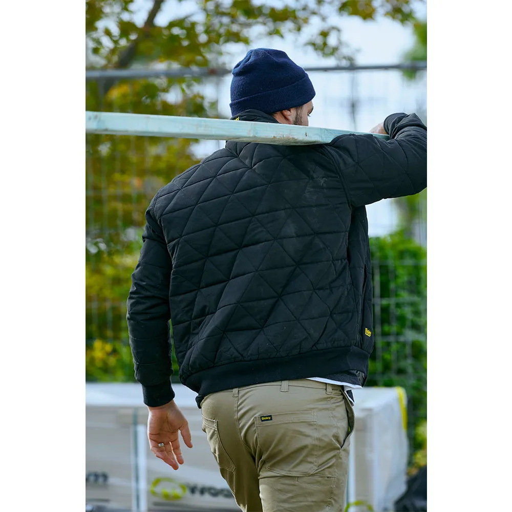 Bisley  BOMBER JACKET QUILTED SHERPA LINED