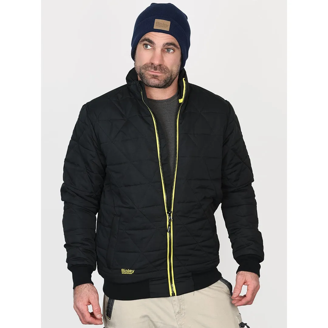 Bisley  BOMBER JACKET QUILTED SHERPA LINED