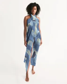 Blue Maniac Camouflage Swim Cover Up