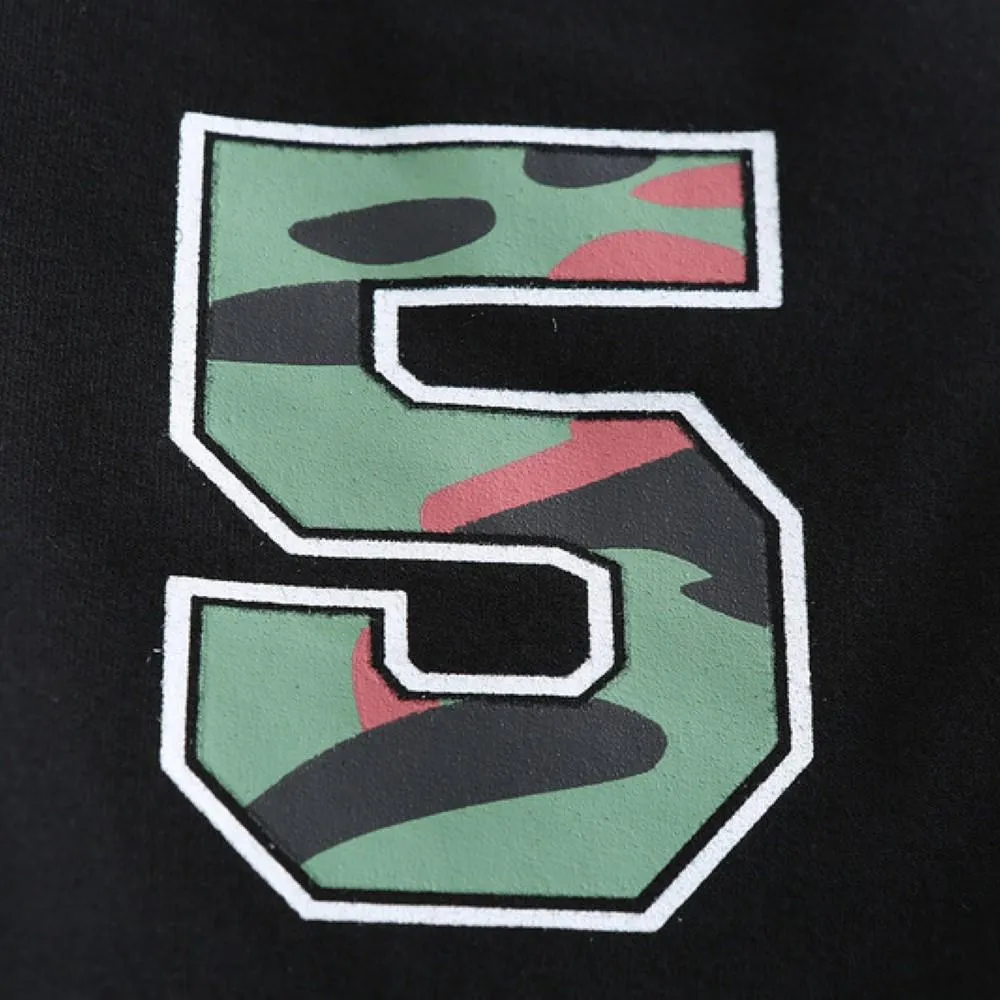 Boys Digital Camouflage Printed Top & Pants Wholesale Boys Clothes