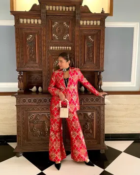 Bridgeton Silk Pant Suit