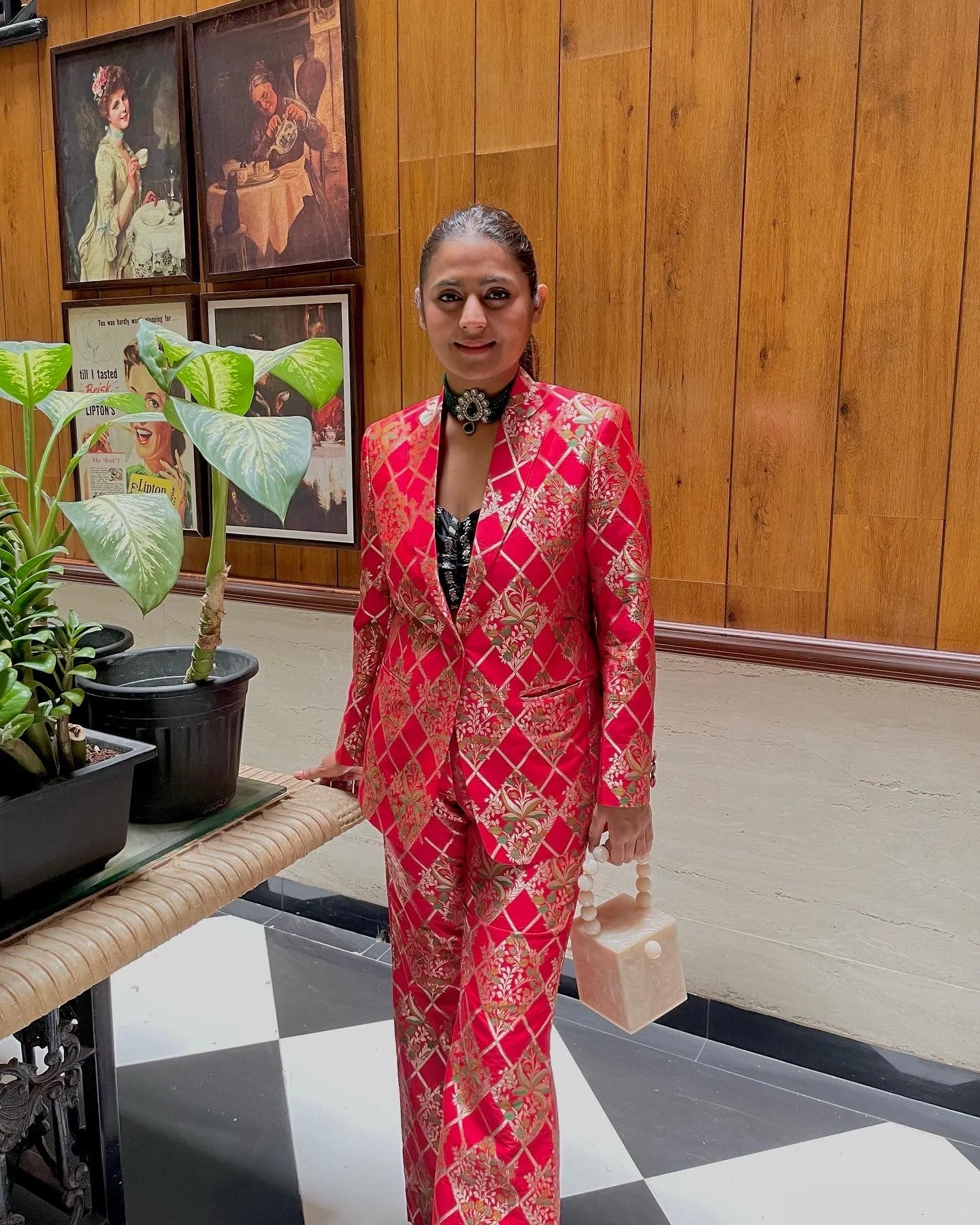 Bridgeton Silk Pant Suit