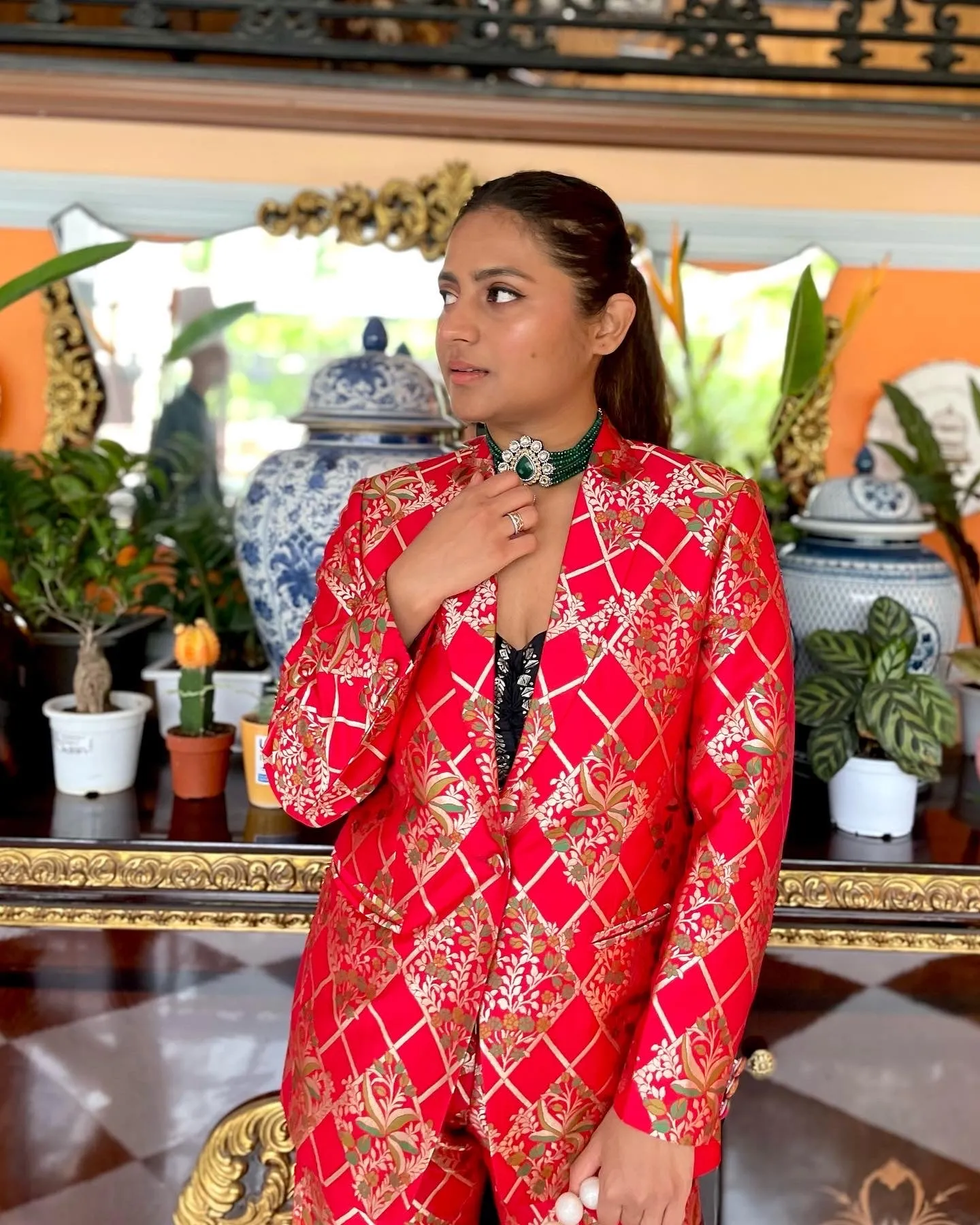 Bridgeton Silk Pant Suit