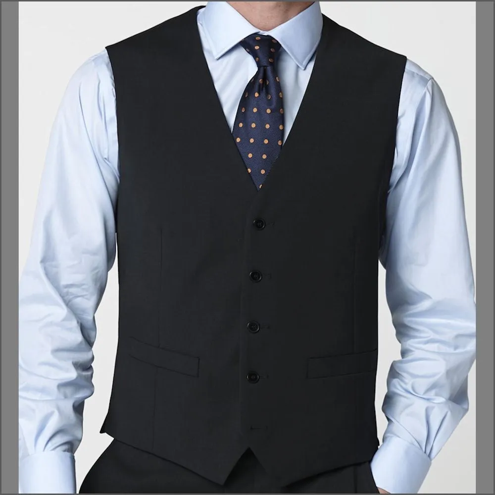 Brook Taverner Avalino Black 2 Piece Suit==