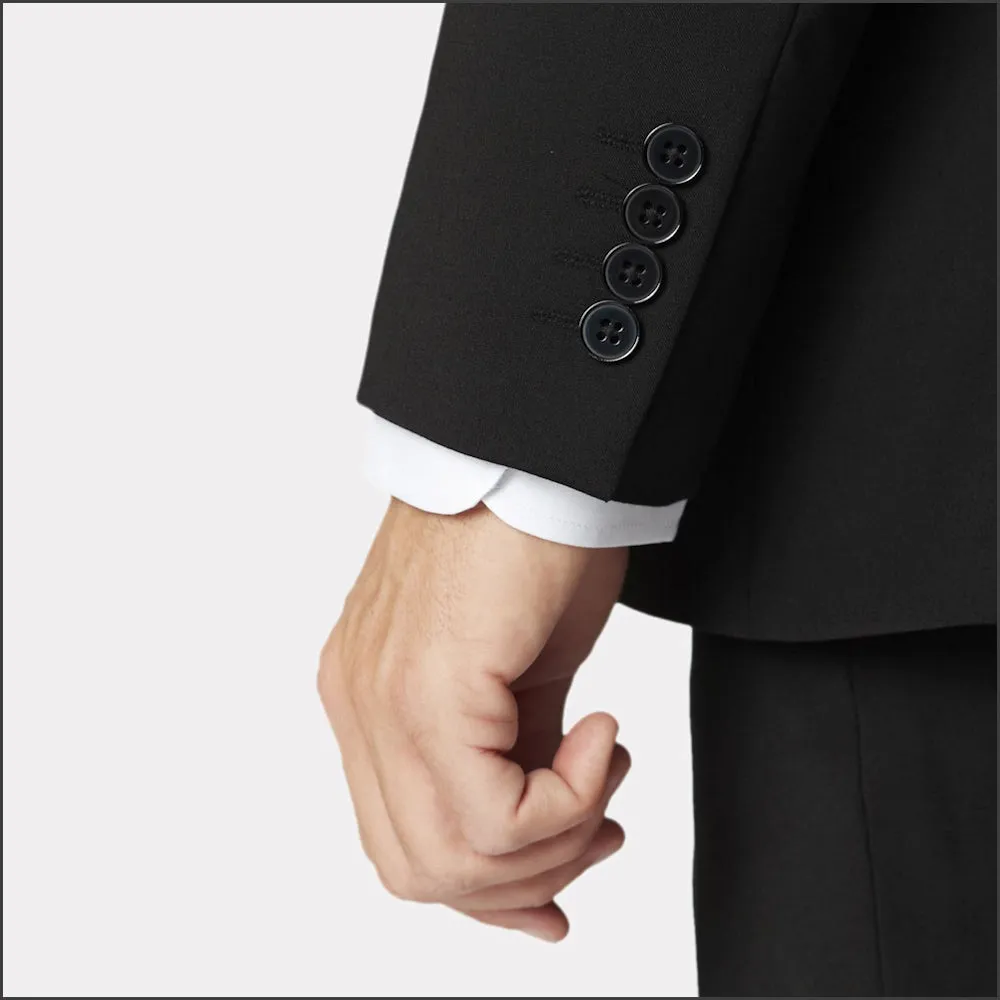 Brook Taverner Avalino Black 2 Piece Suit==