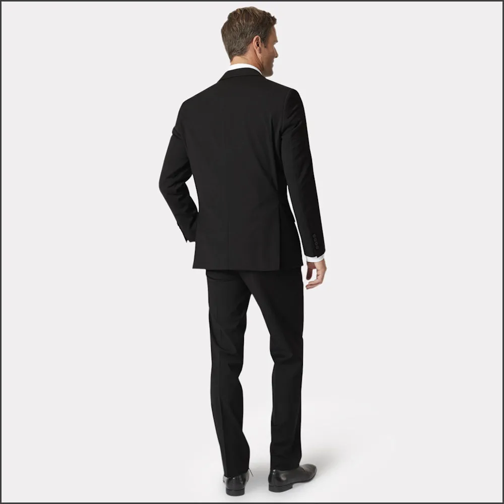 Brook Taverner Avalino Black 2 Piece Suit==