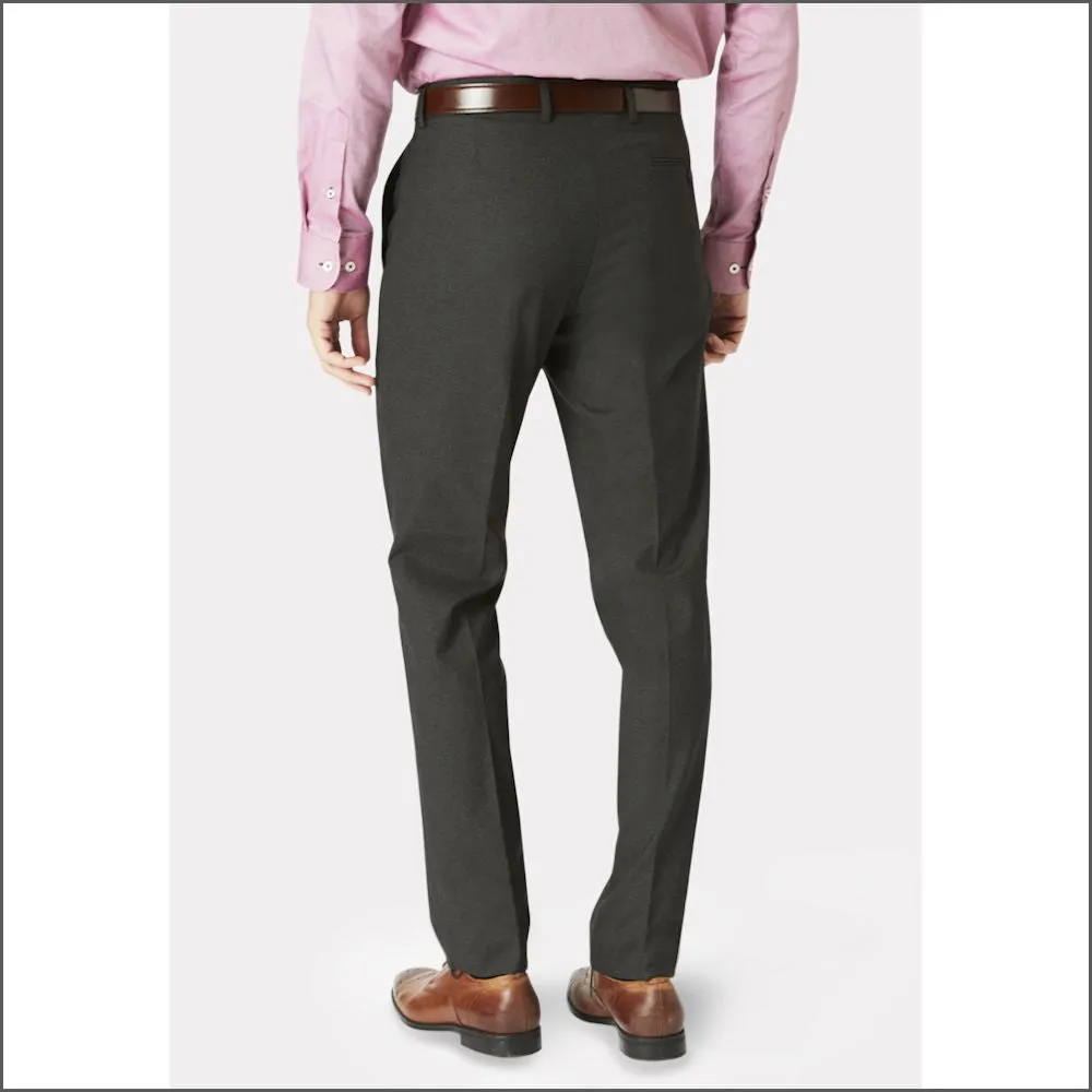 Brook Taverner Dijon Charcoal Suit==