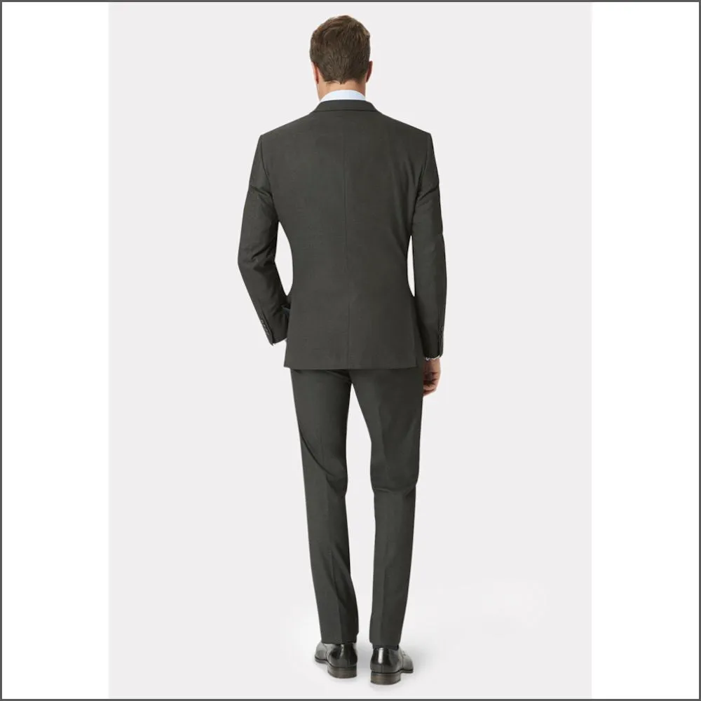 Brook Taverner Dijon Charcoal Suit==