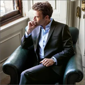 Brook Taverner Dijon Charcoal Suit==