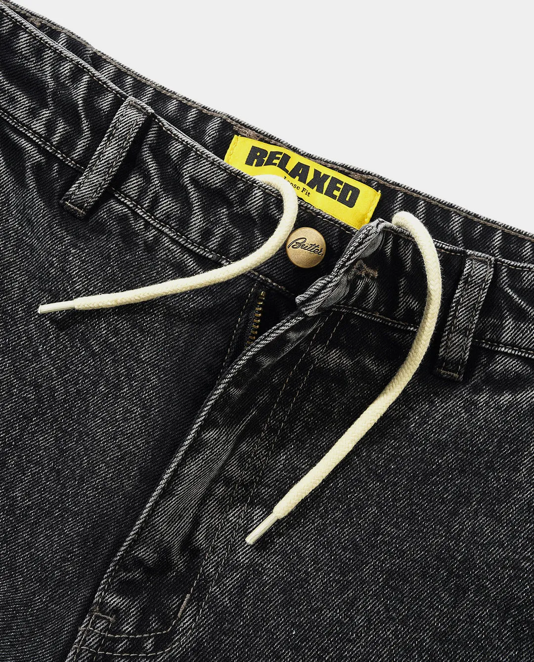 Butter Goods - Alpine Denim Jeans - Distressed Black