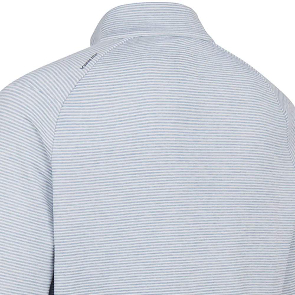 Callaway Heather Eco Stripe Fleece - Light Mountain Spring Heather
