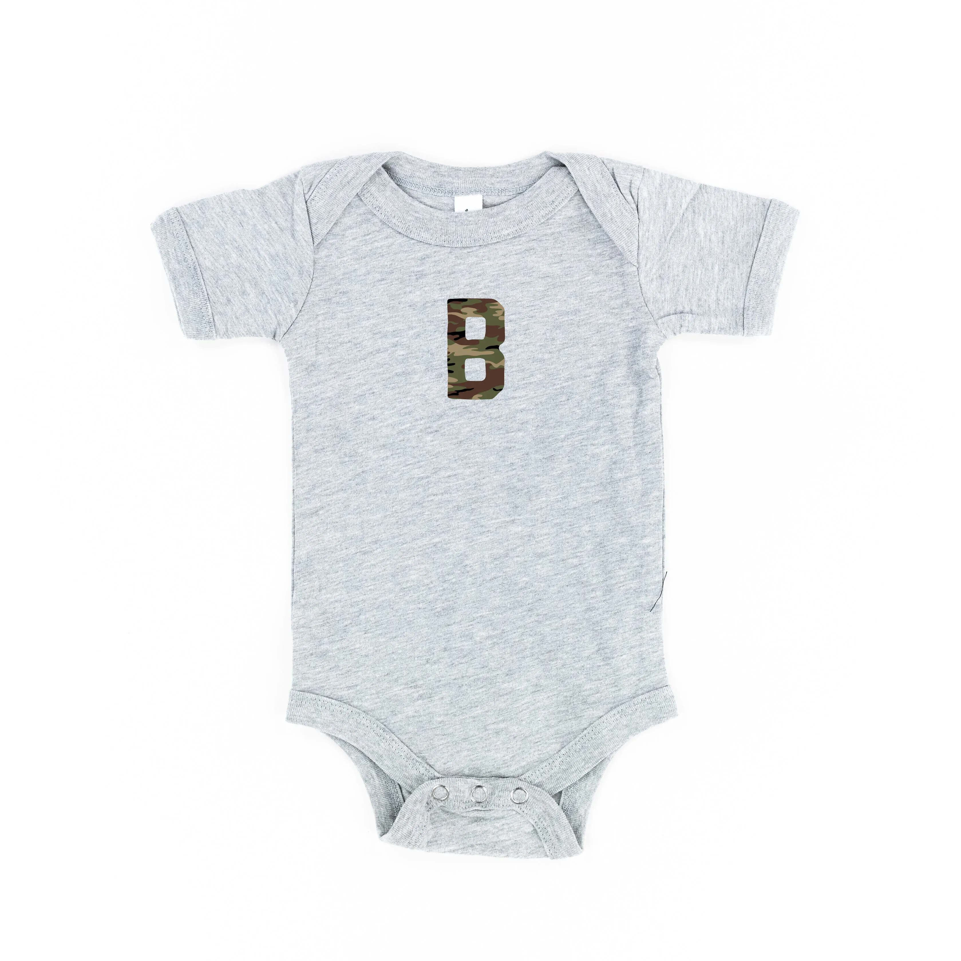 CAMO INITIAL TEE - Short Sleeve Child Shirt