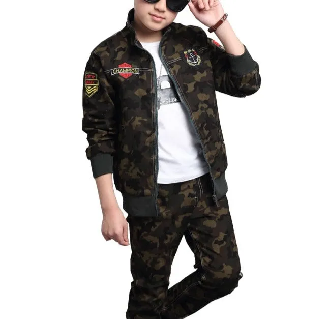 Camouflage Long-sleeve   Pants