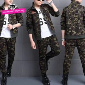 Camouflage Long-sleeve   Pants