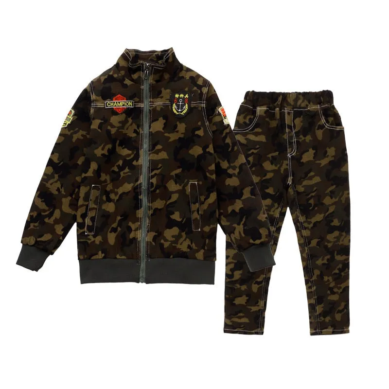 Camouflage Long-sleeve   Pants