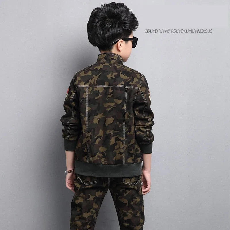 Camouflage Long-sleeve   Pants