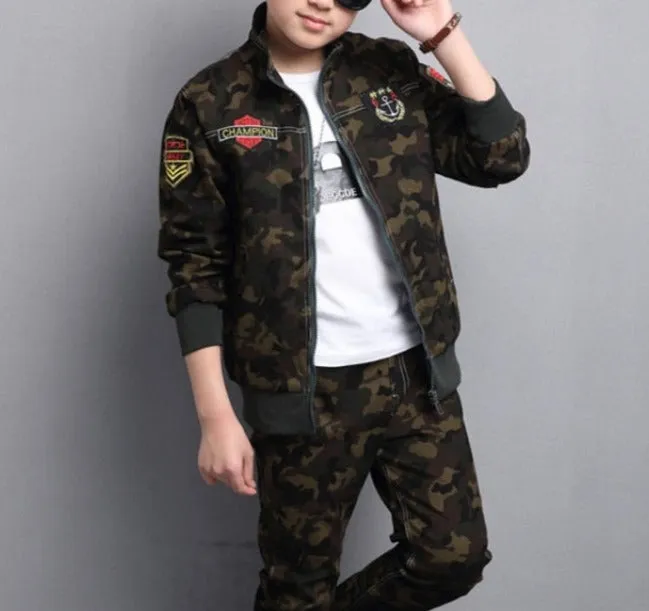Camouflage Long-sleeve   Pants