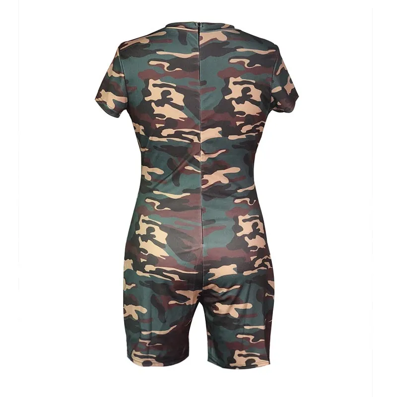 Camouflage Short Jumpsuit #Jumpsuit #Camo