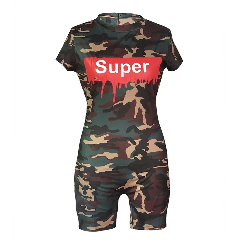 Camouflage Short Jumpsuit #Jumpsuit #Camo