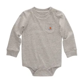 Carhartt Boys Long Sleeve Pocket Onesie - CA5002-H01