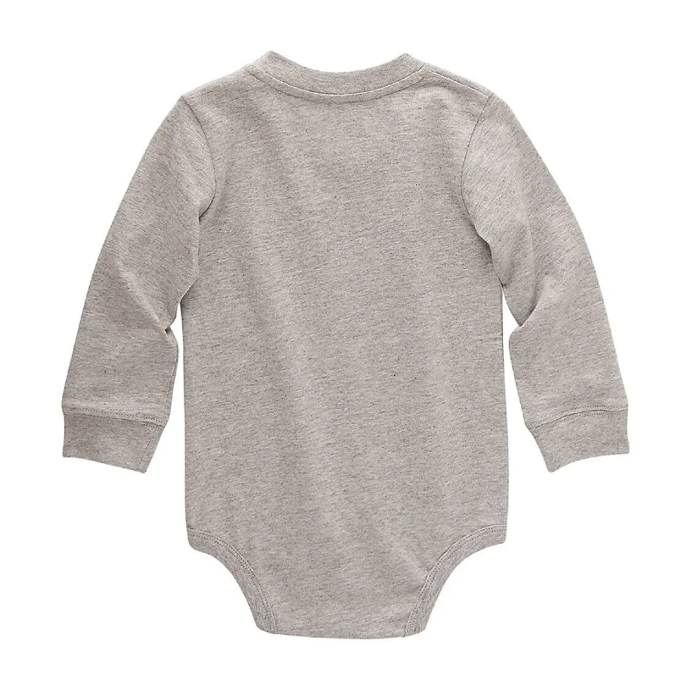 Carhartt Boys Long Sleeve Pocket Onesie - CA5002-H01