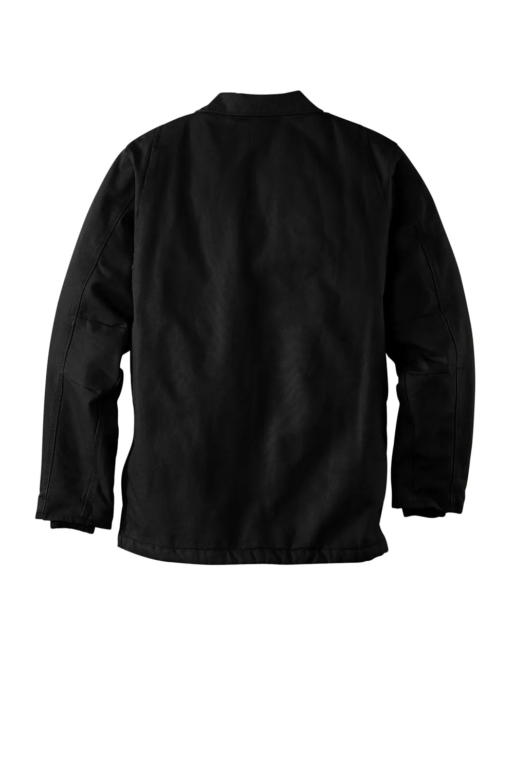 Carhartt Mens Sherpa Lined Full Zip Jacket - Black