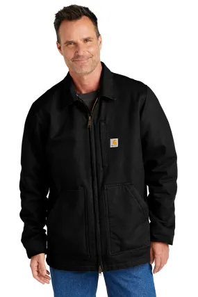 Carhartt Mens Sherpa Lined Full Zip Jacket - Black