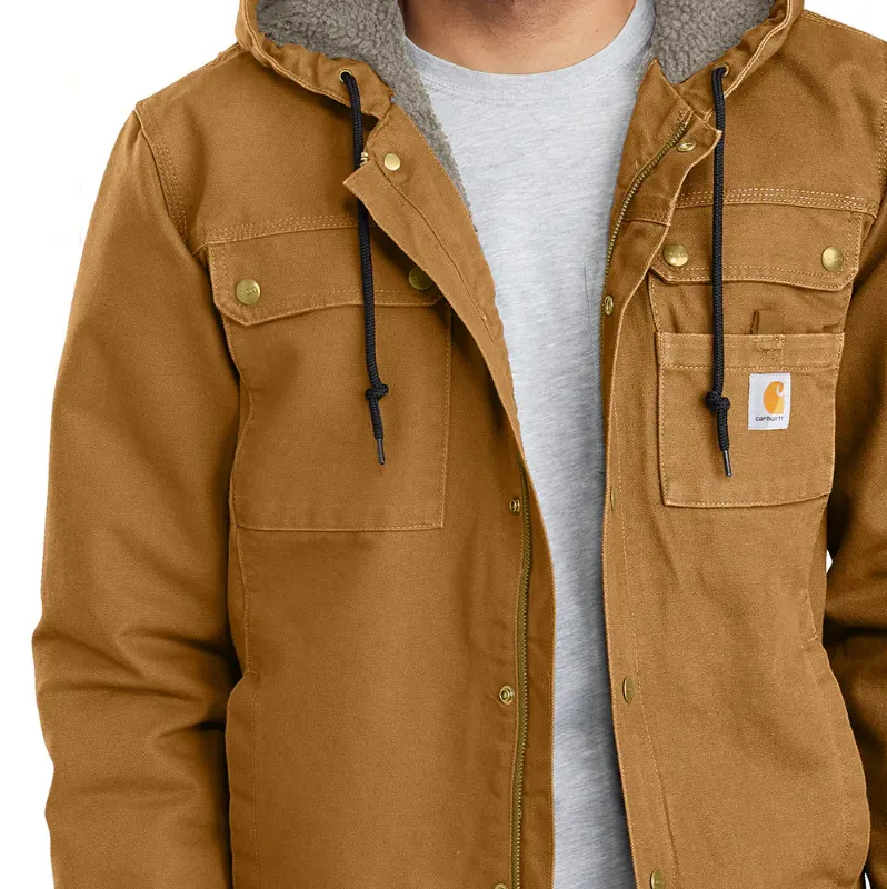 Carhartt Washed Duck Sherpa Lined Utility Jacket