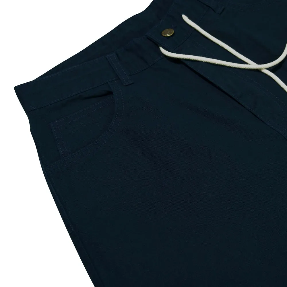 CARPENTER LOOSEFIT COTTON PANTS NAVY