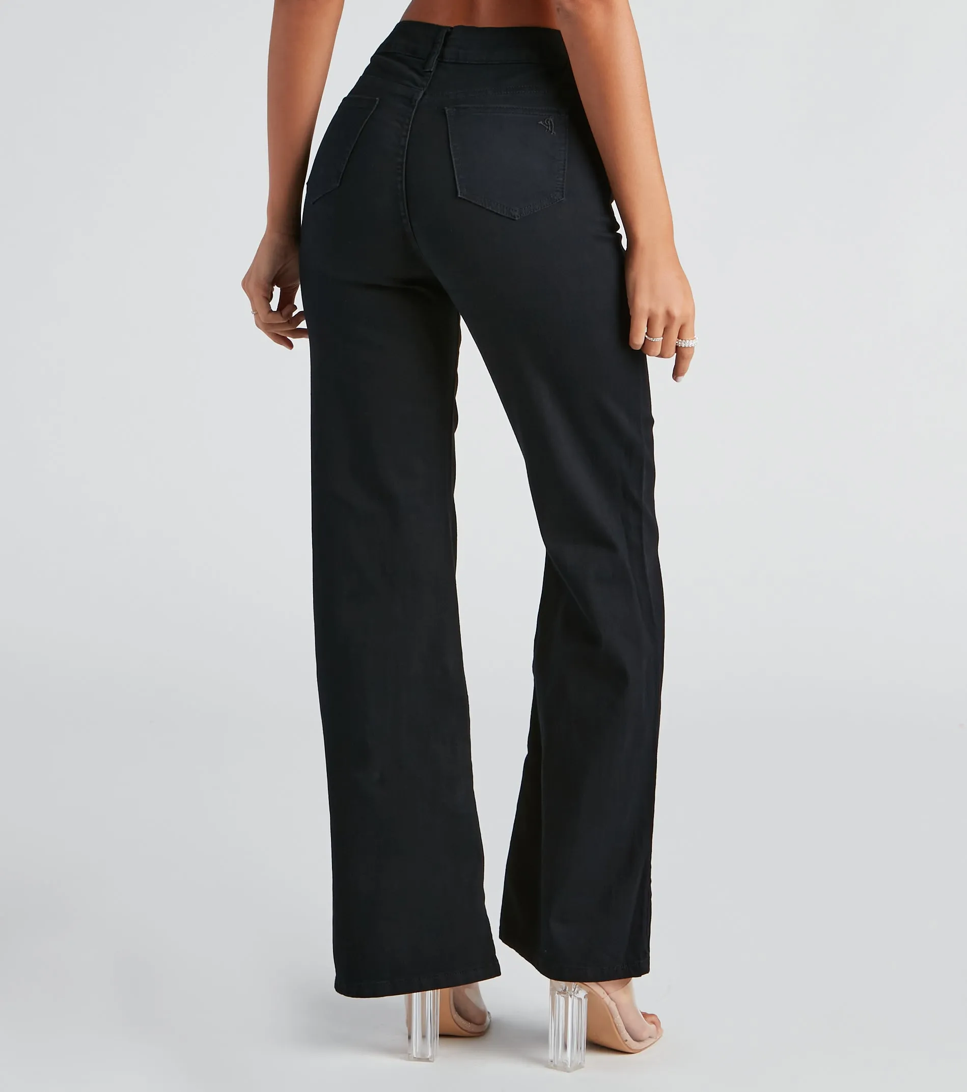 Catch Ya Later Wide-Leg Jeans
