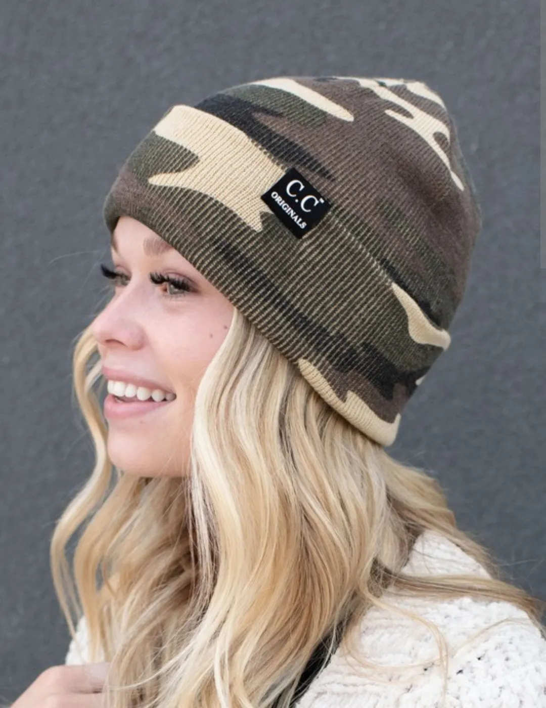 CC Camo Beanie