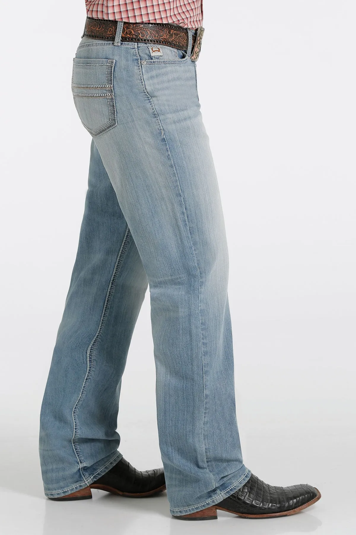 CINCH MEN'S RELAXED FIT GRANT - LIGHT STONEWASH