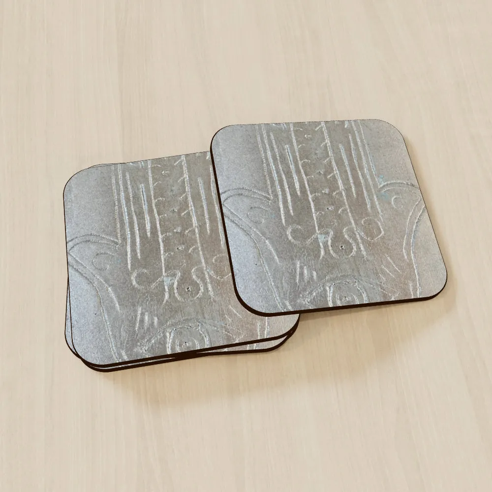 Coasters - Hamsa 2 - CJ Designs