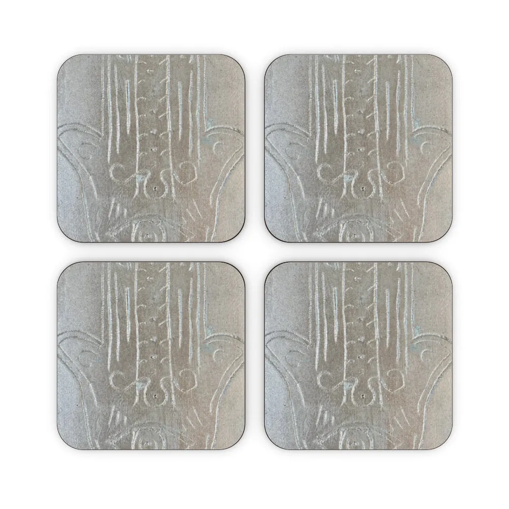 Coasters - Hamsa 2 - CJ Designs