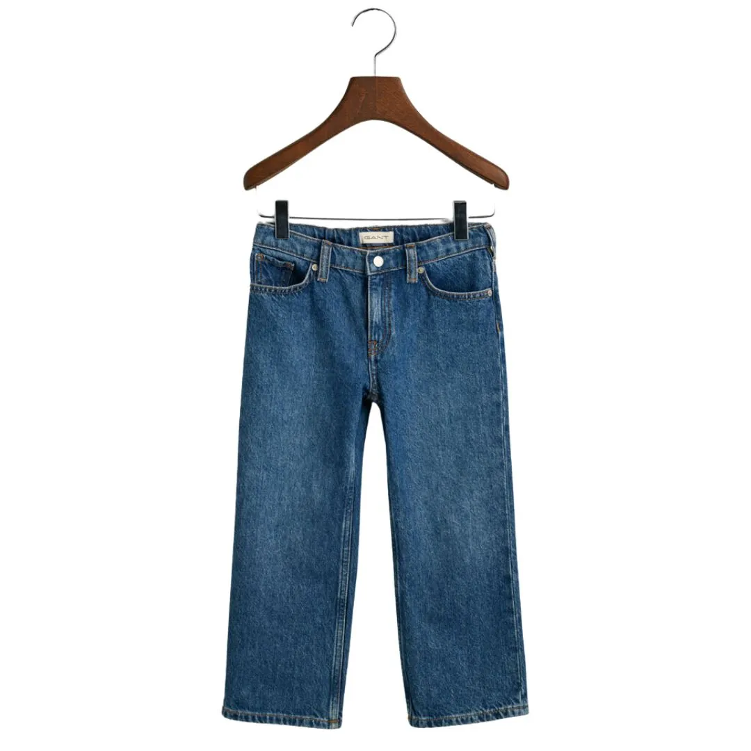 Denim Blue Relaxed Fit Jeans