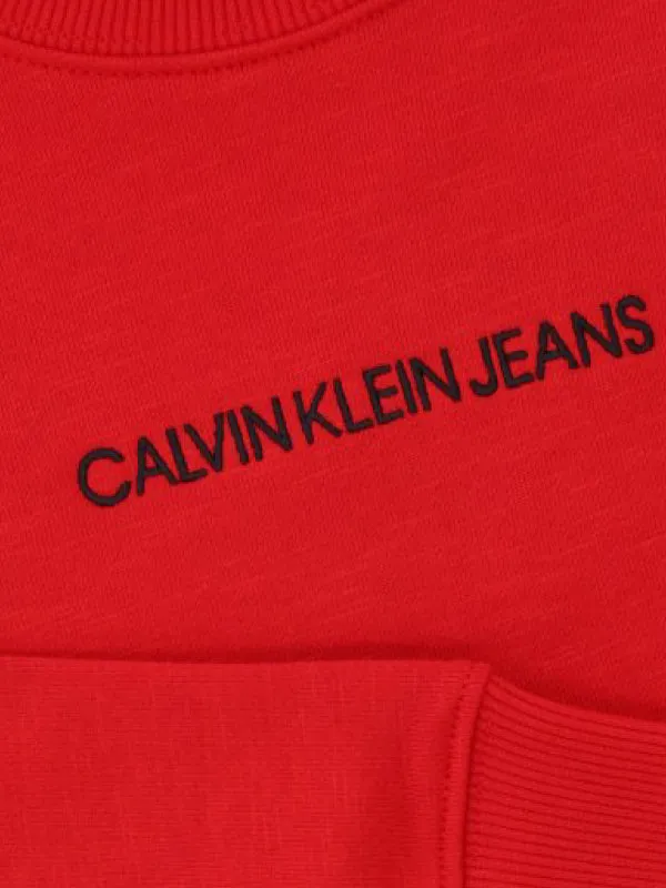 Embroidered Logo Sweatshirt