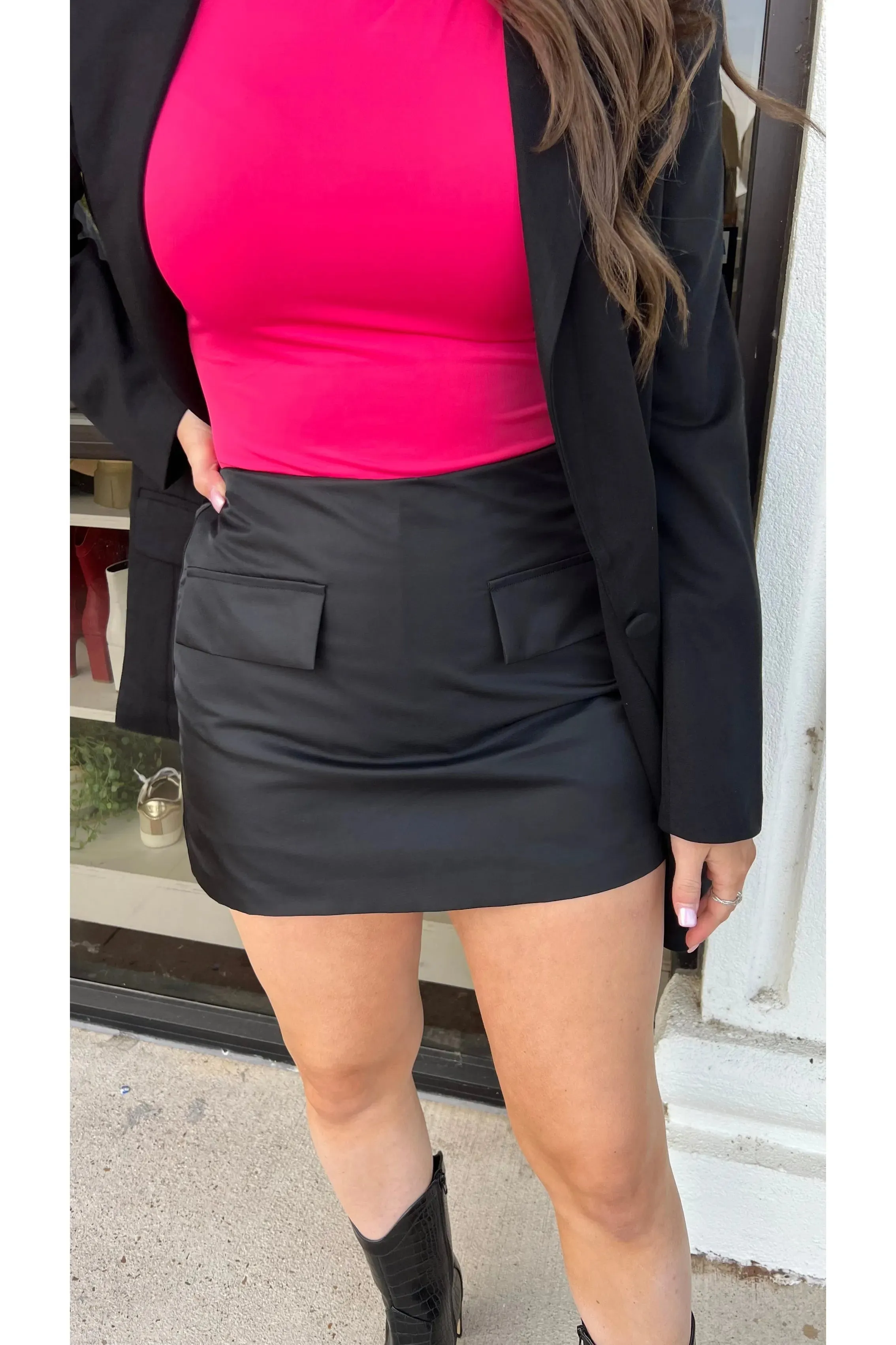 Endless Rose Pocket High Waist Skort