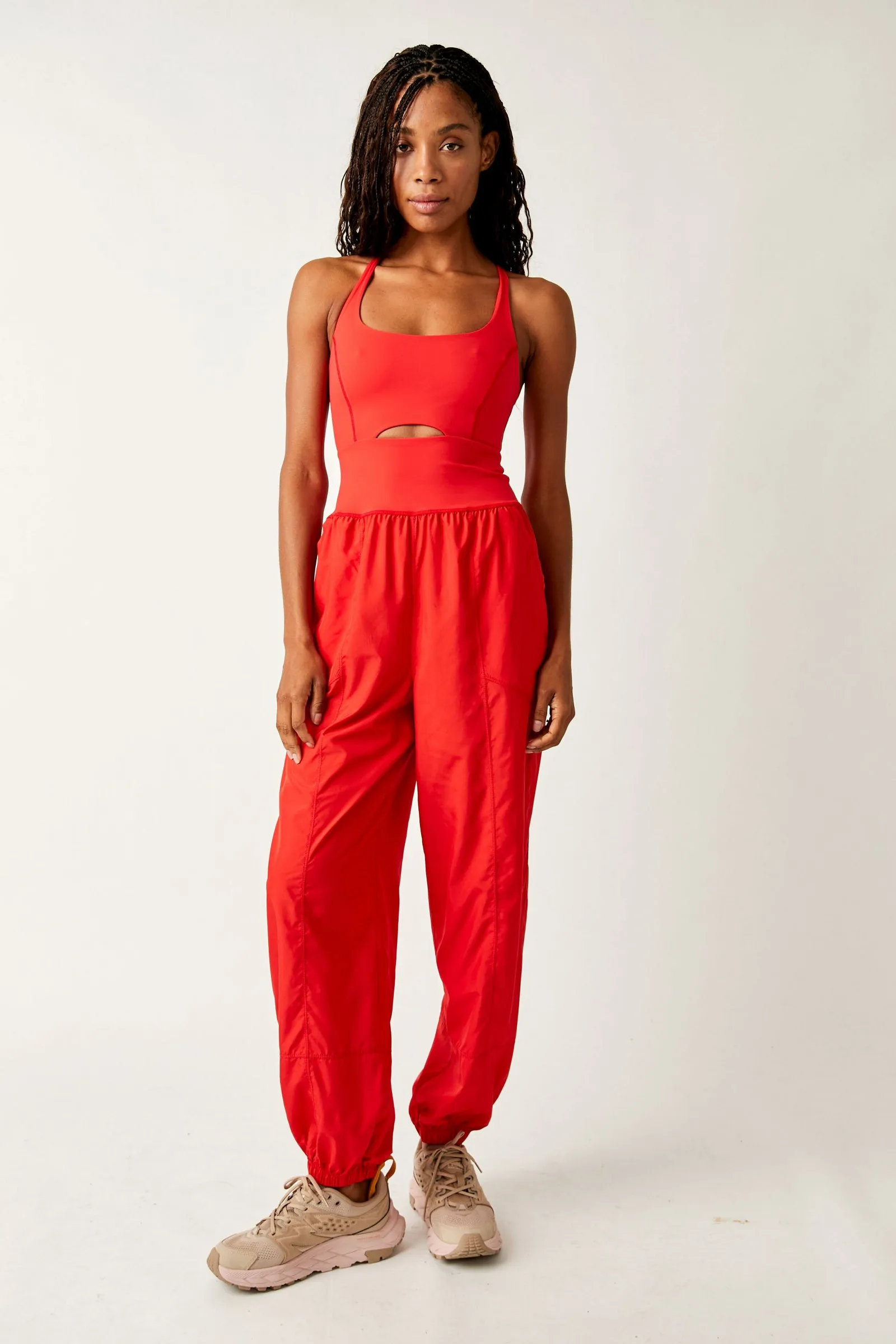 Free People Movement Righteous Onesie - Red